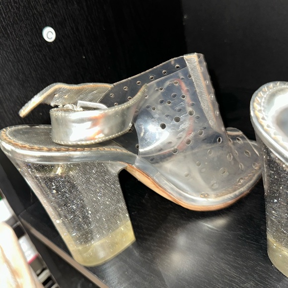 Vintage Translucent Chanel Heels - Picture 9 of 16